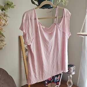 Free People We The Free Cold Shoulder Off The Shoulder T Tee